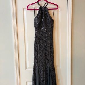 Gray Formal Dress